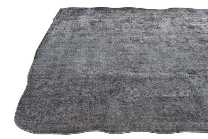 8' 8 x 12' 5 Hand Knotted Ultra Vintage Persian Wool Rug