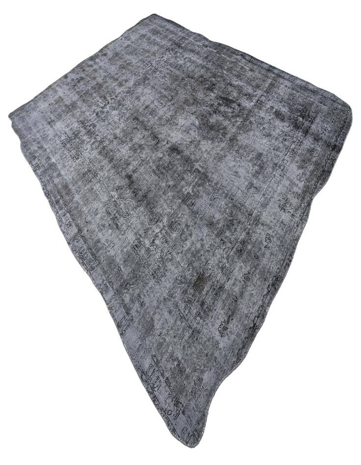 Detail image of 9' 6 x 12' 9  Hand Knotted Ultra Vintage Persian Wool Rug