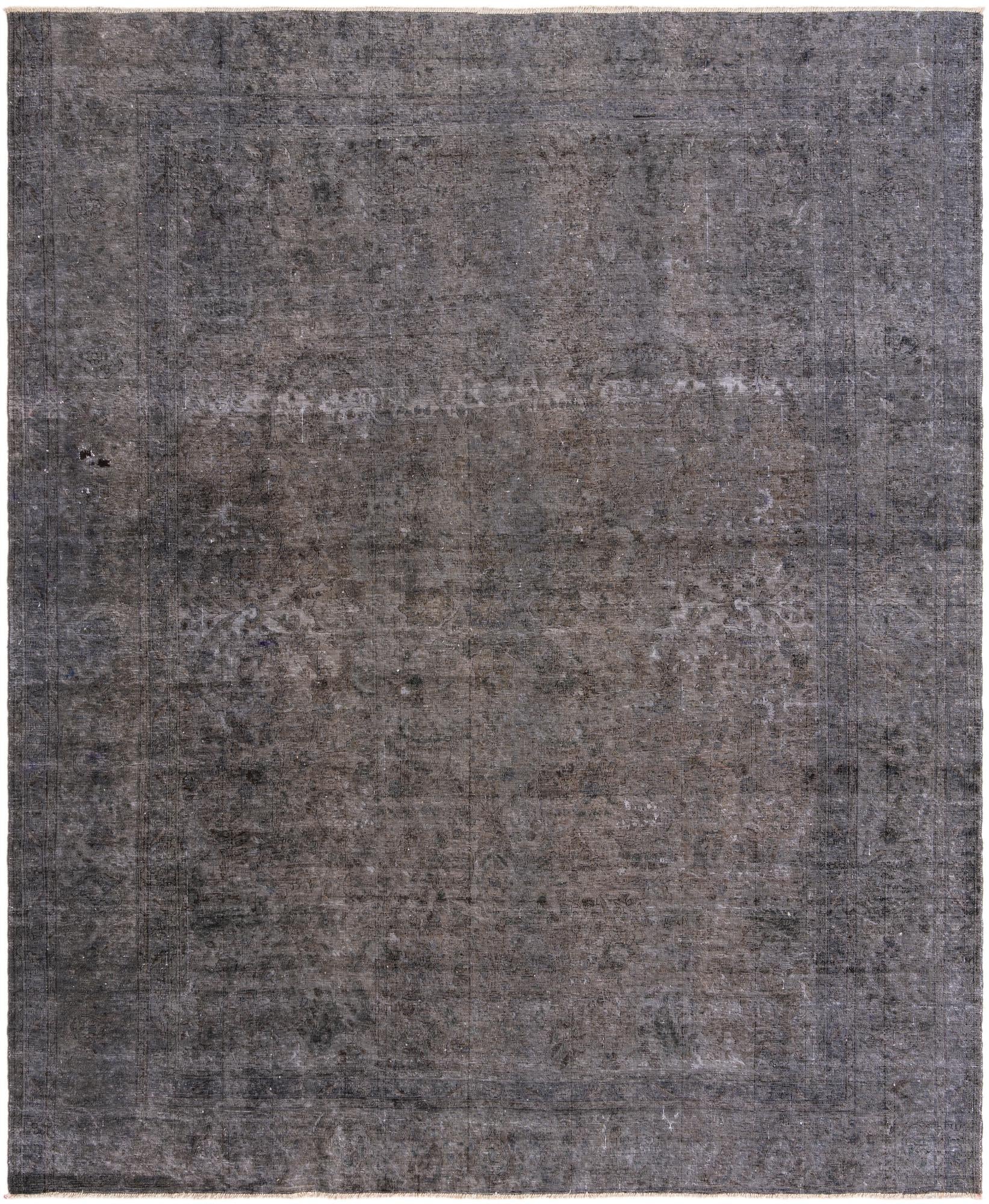 9' 10 x 12' Hand Knotted Ultra Vintage Persian Wool Rug