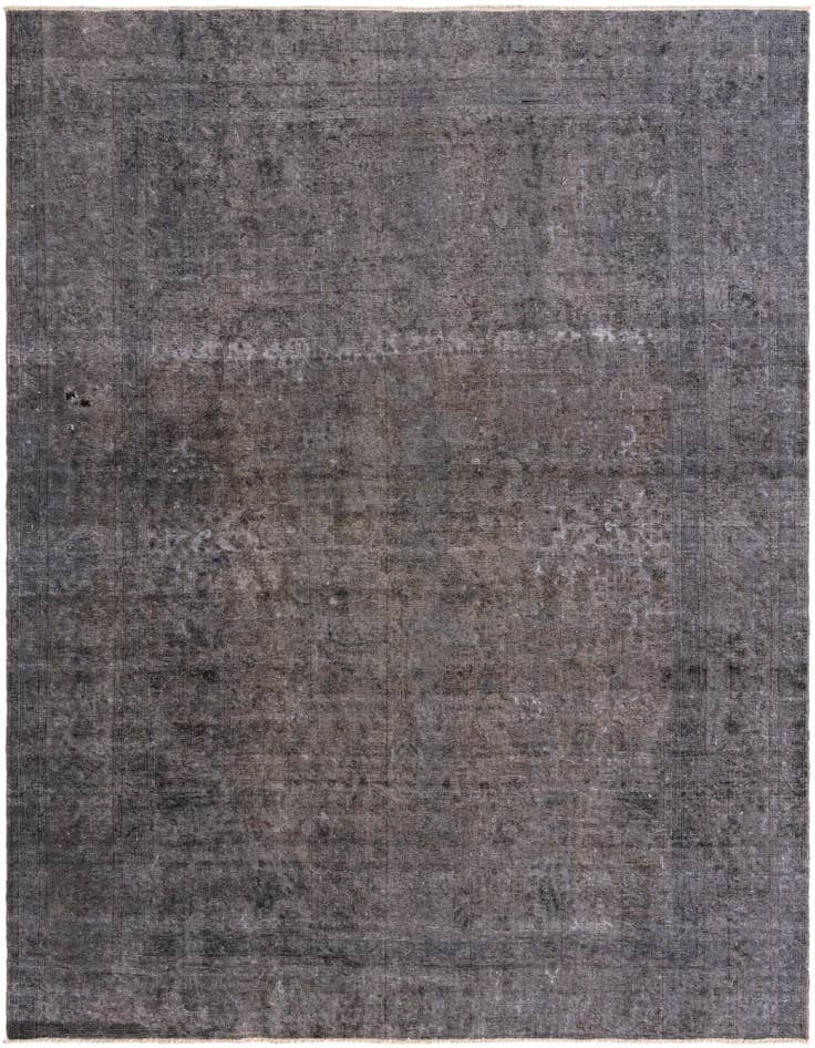 Detail image of 9' 10 x 12' Hand Knotted Ultra Vintage Persian Wool Rug