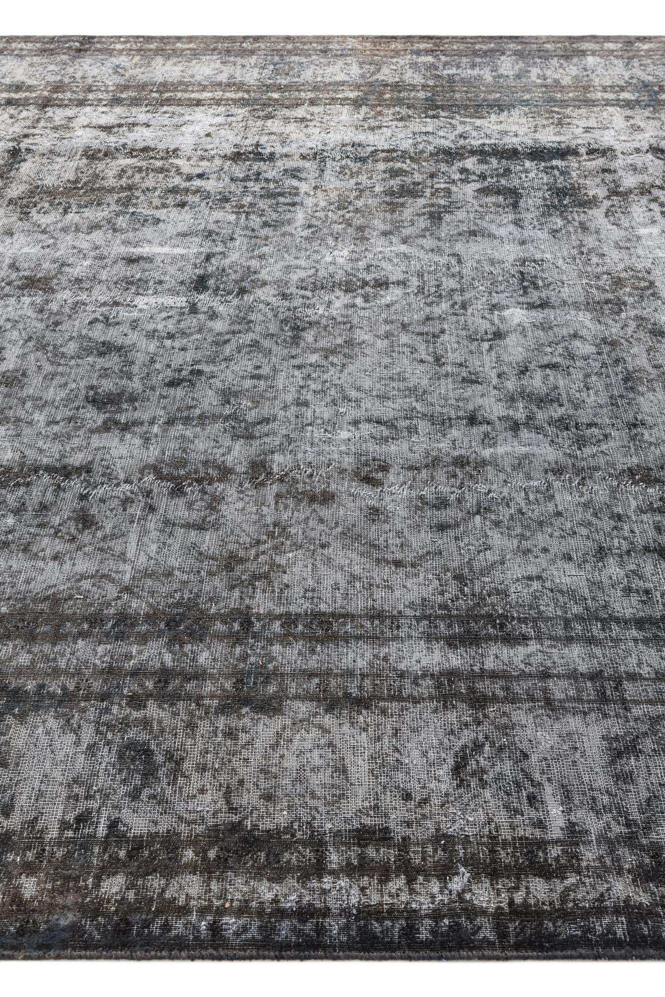 9' 6 x 12' 8 Hand Knotted Ultra Vintage Persian Wool Rug