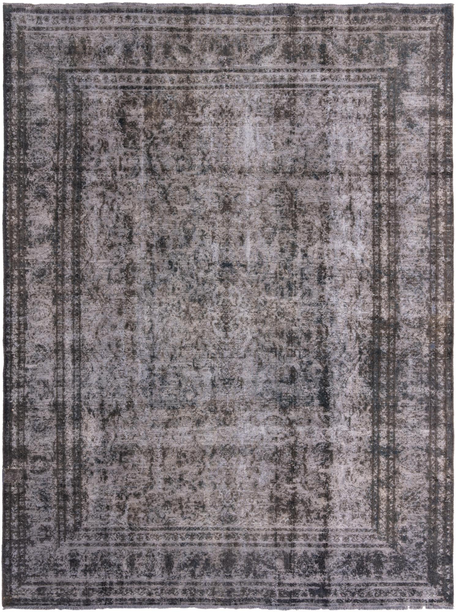 9' 6 x 12' 8 Hand Knotted Ultra Vintage Persian Wool Rug