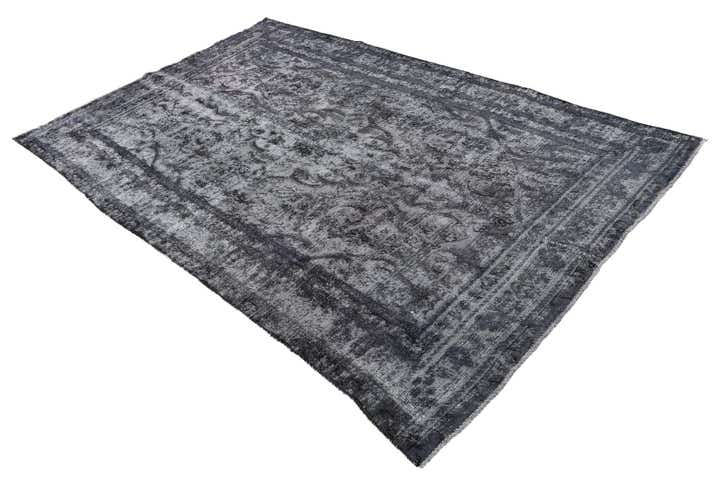 6' x 9' 2 Hand Knotted Ultra Vintage Persian Wool Rug