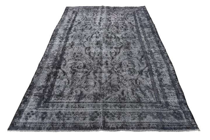 6' x 9' 2 Hand Knotted Ultra Vintage Persian Wool Rug
