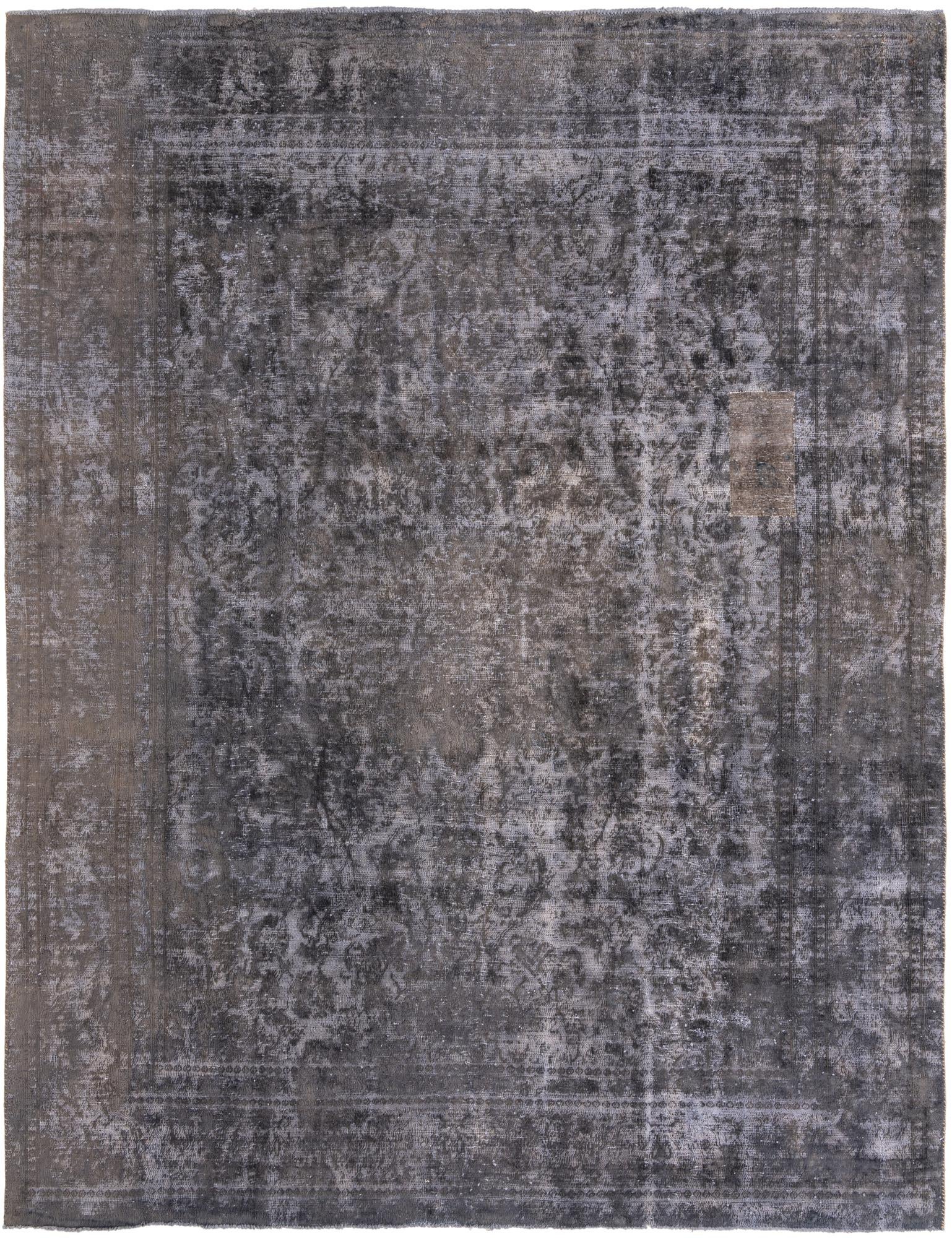 9' 4 x 12' 4 Hand Knotted Ultra Vintage Persian Wool Rug