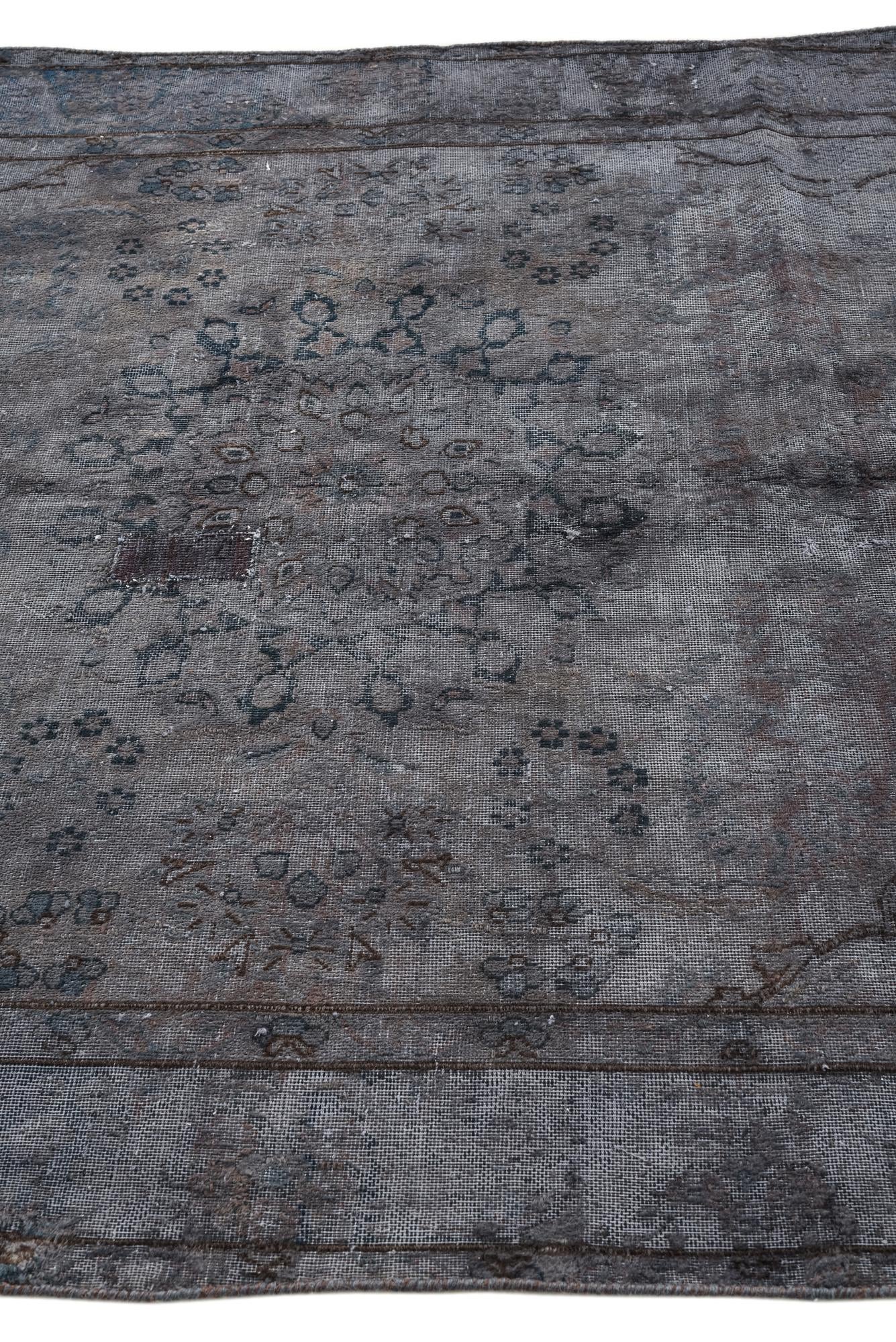 5' 2 x 9' 4 Hand Knotted Ultra Vintage Persian Wool Rug