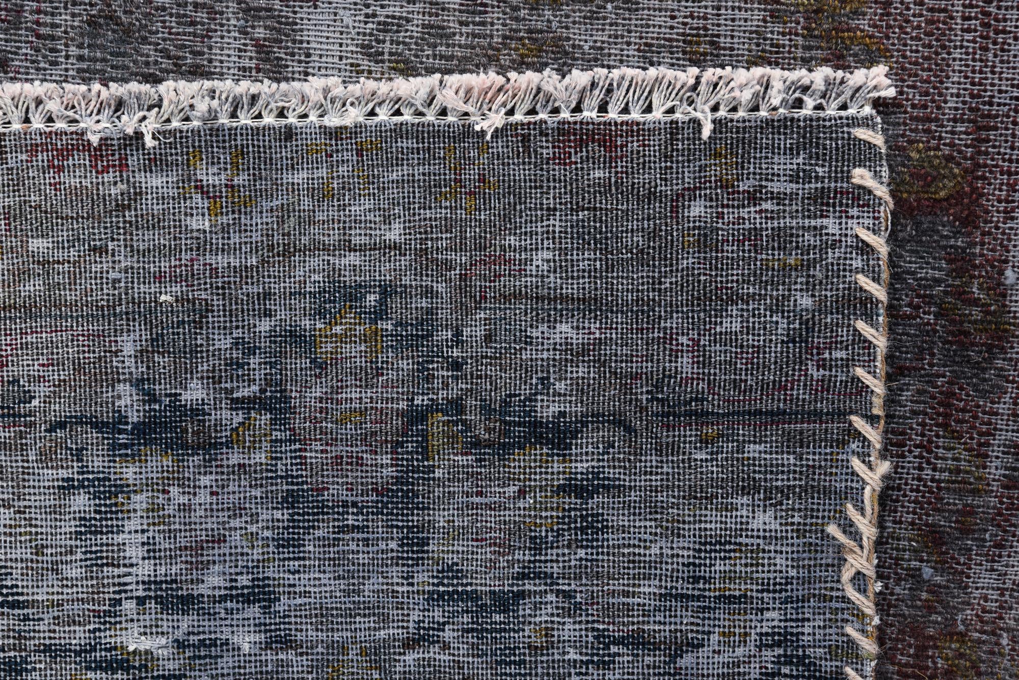8' x 12' 8 Hand Knotted Ultra Vintage Persian Wool Rug