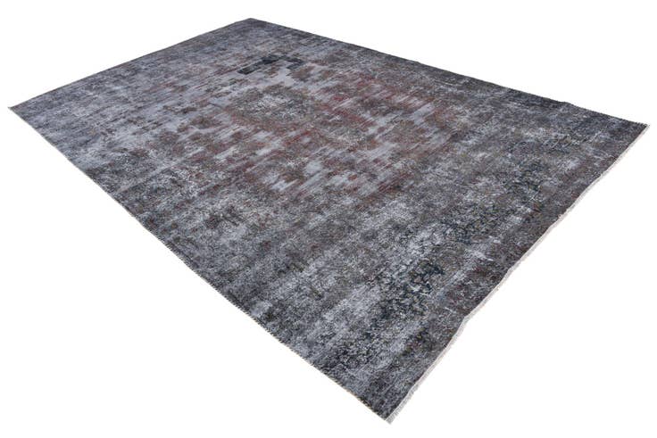 Detail image of 8' x 12' 8 Hand Knotted Ultra Vintage Persian Wool Rug