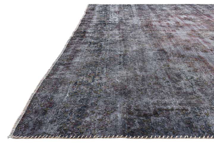 8' x 12' 8 Hand Knotted Ultra Vintage Persian Wool Rug