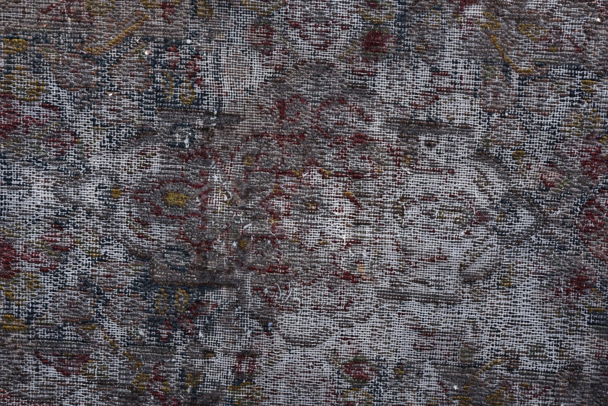 8' x 12' 8 Hand Knotted Ultra Vintage Persian Wool Rug