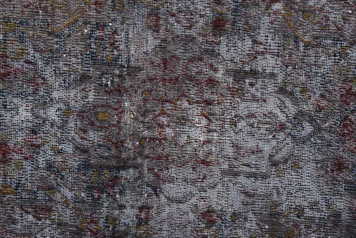 8' x 12' 8 Hand Knotted Ultra Vintage Persian Wool Rug