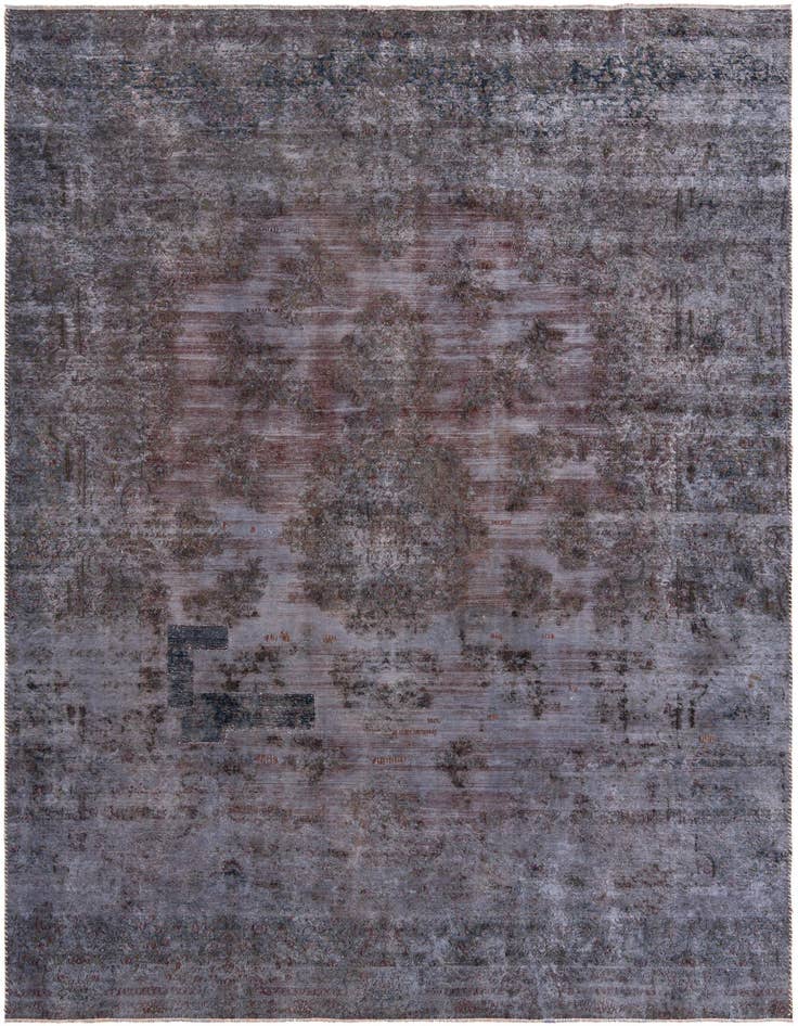 Detail image of 8' x 12' 8 Hand Knotted Ultra Vintage Persian Wool Rug