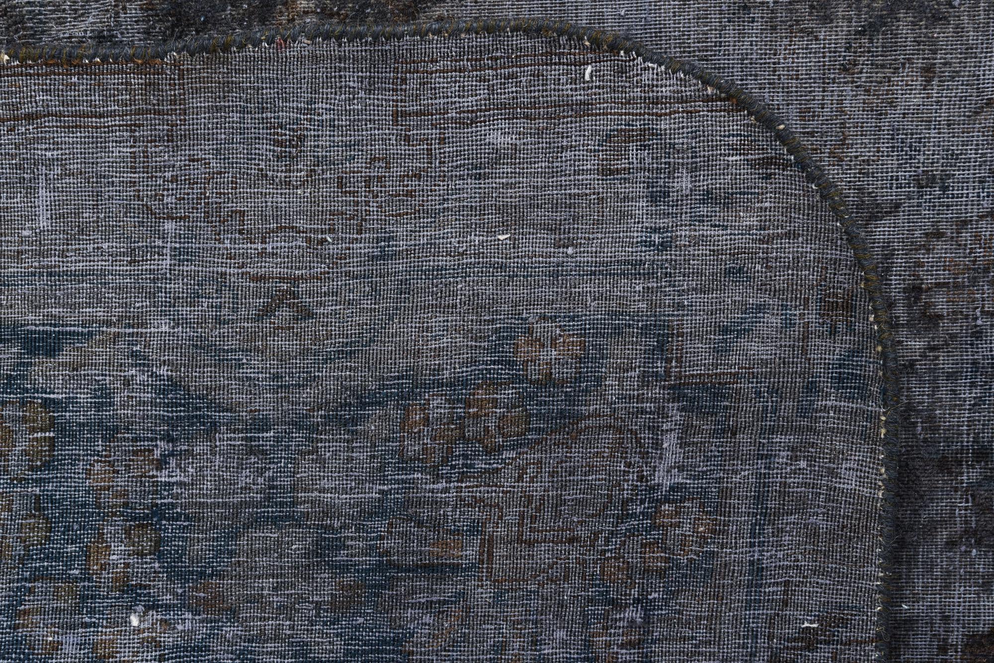 8' 8 x 12' Hand Knotted Ultra Vintage Persian Wool Rug