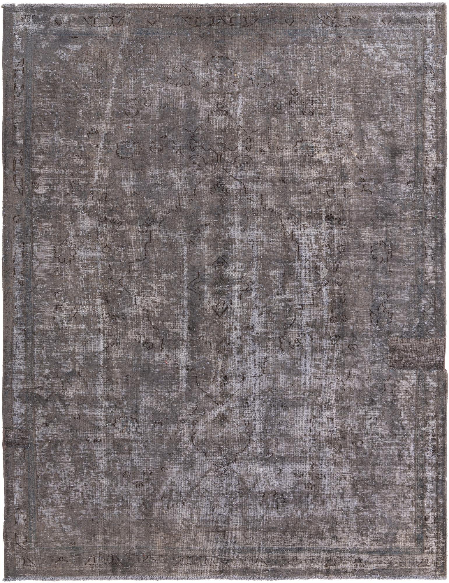 7' 4 x 9' 7 Hand Knotted Ultra Vintage Persian Wool Rug
