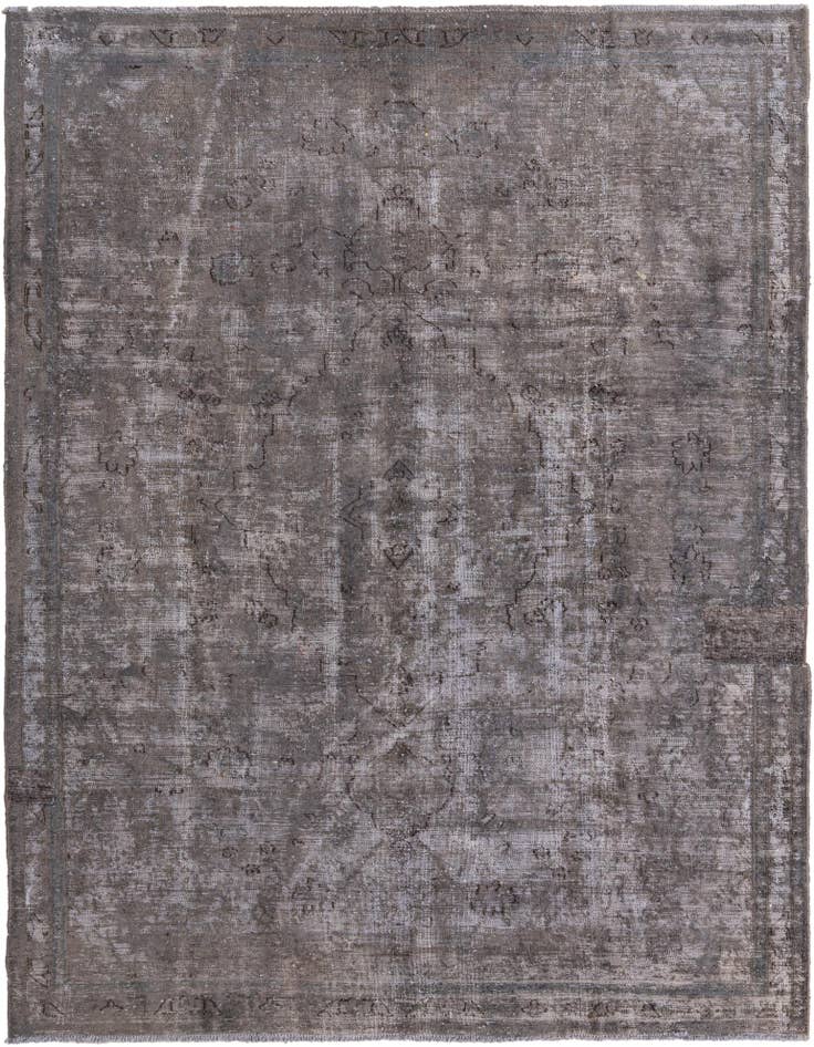 Detail image of 7' 4 x 9' 7 Hand Knotted Ultra Vintage Persian Wool Rug