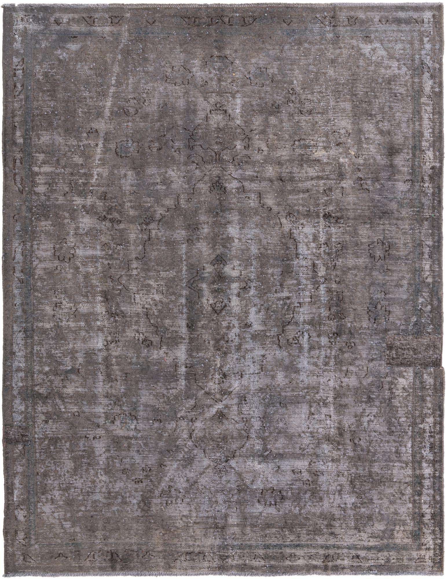 7' 4 x 9' 7 Hand Knotted Ultra Vintage Persian Wool Rug