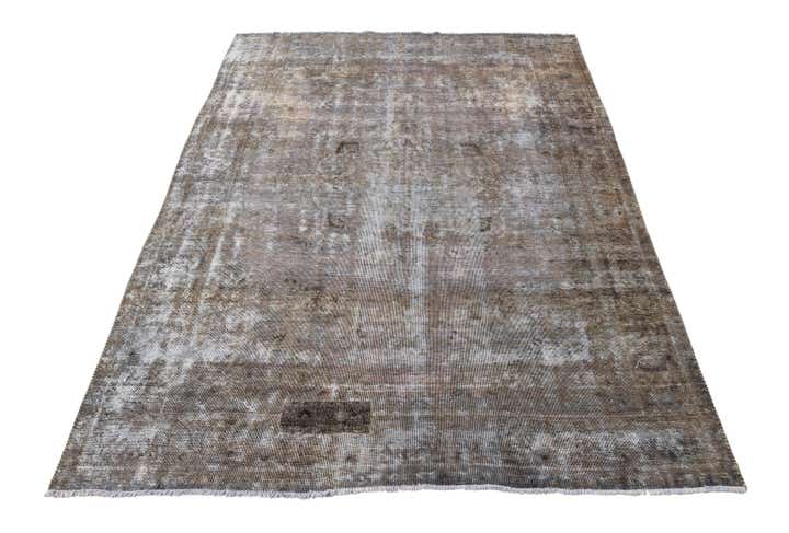 7' 8 x 11' 2 Hand Knotted Ultra Vintage Persian Wool Rug