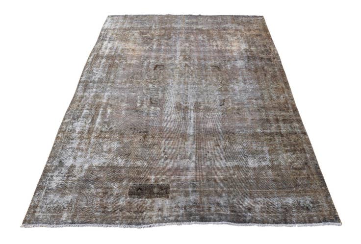 Detail image of 7' 8 x 11' 2 Hand Knotted Ultra Vintage Persian Wool Rug