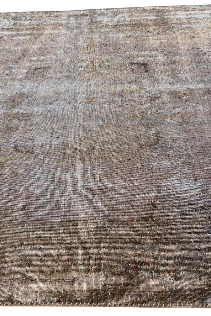 7' 8 x 11' 2 Hand Knotted Ultra Vintage Persian Wool Rug