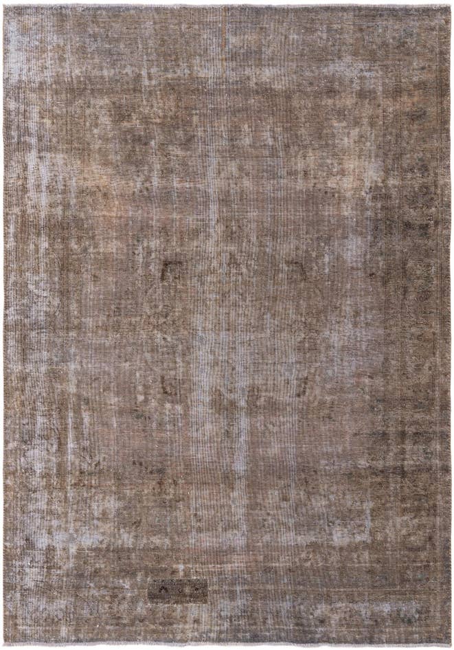 Detail image of 7' 8 x 11' 2 Hand Knotted Ultra Vintage Persian Wool Rug