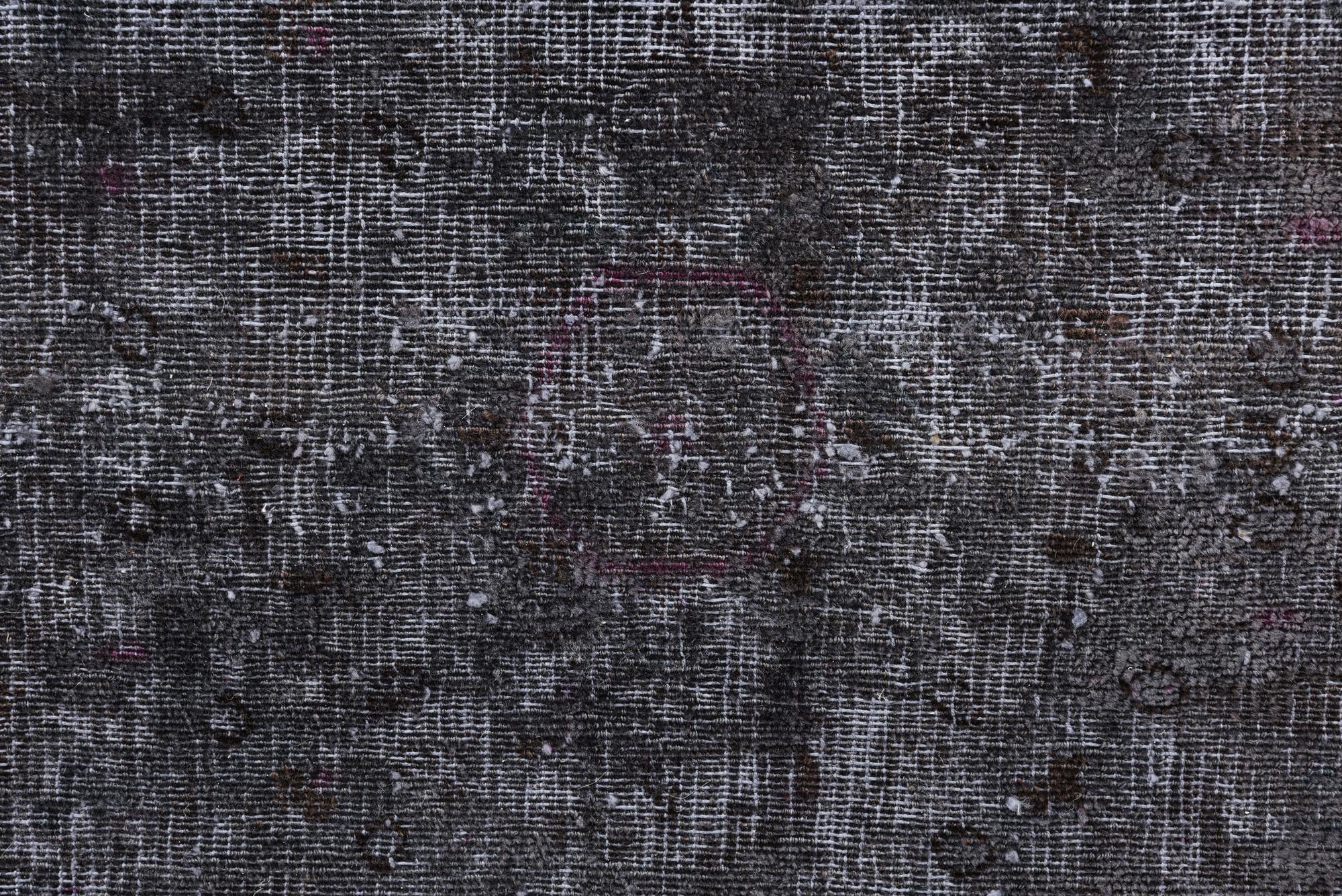 7' x 10' 6 Hand Knotted Ultra Vintage Persian Wool Rug