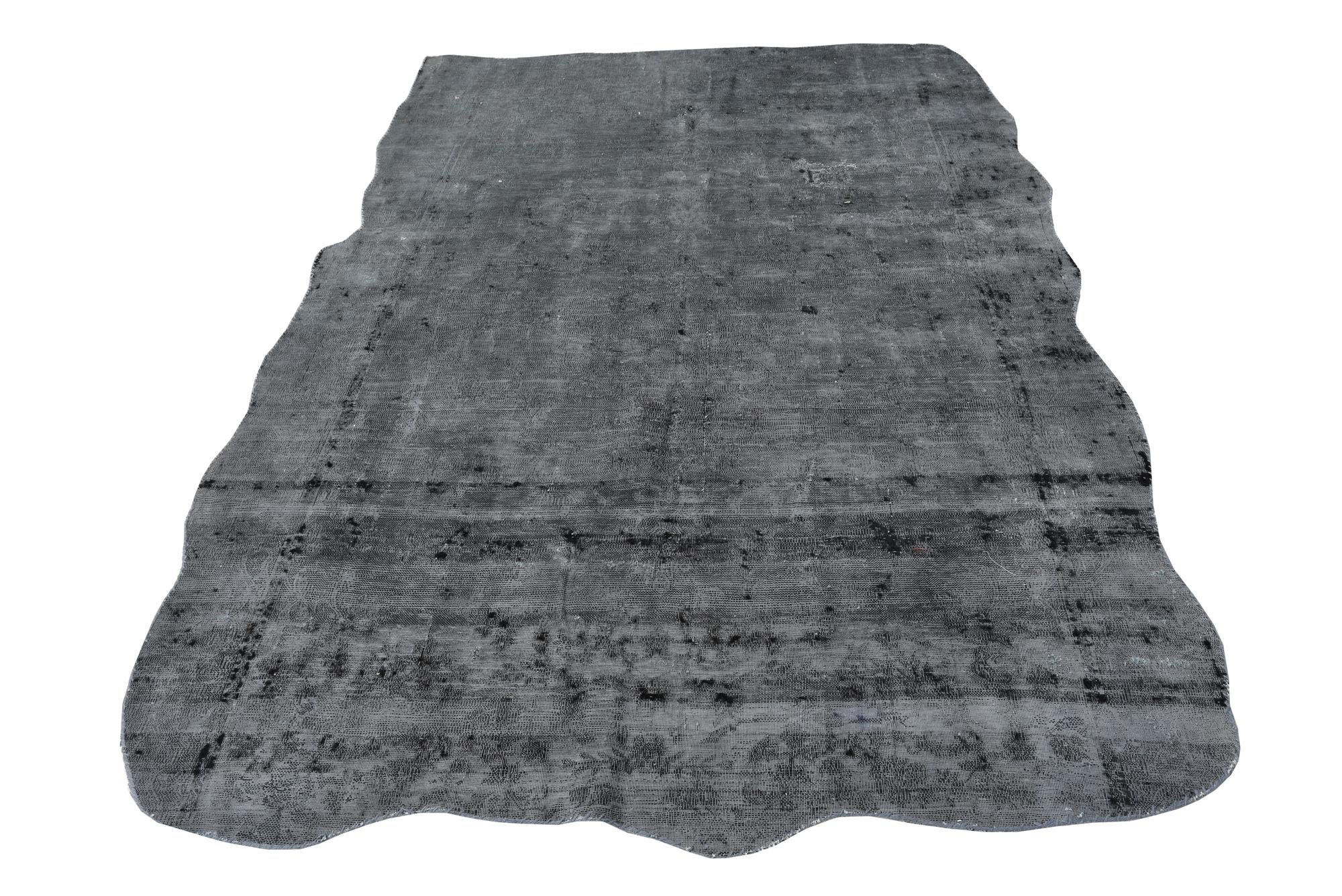 5' 9 x 8' 7 Hand Knotted Ultra Vintage Persian Wool Rug