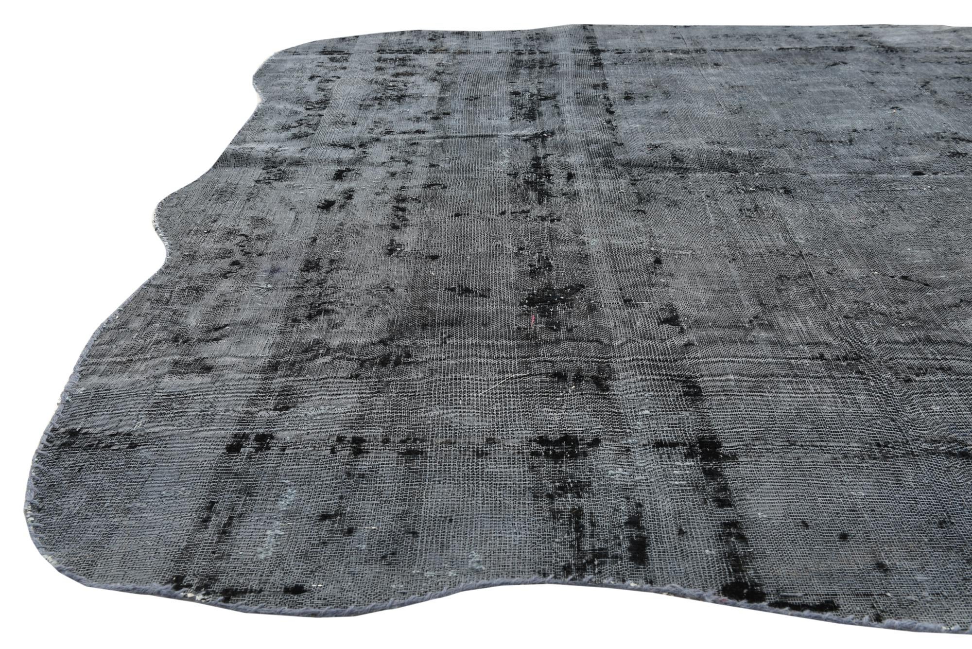 5' 9 x 8' 7 Hand Knotted Ultra Vintage Persian Wool Rug