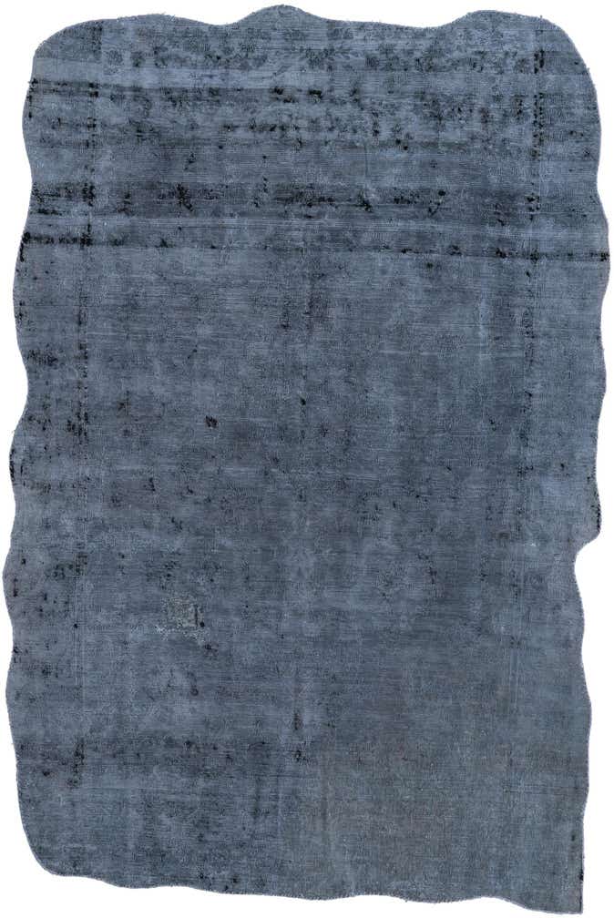 5' 9 x 8' 7 Hand Knotted Ultra Vintage Persian Wool Rug