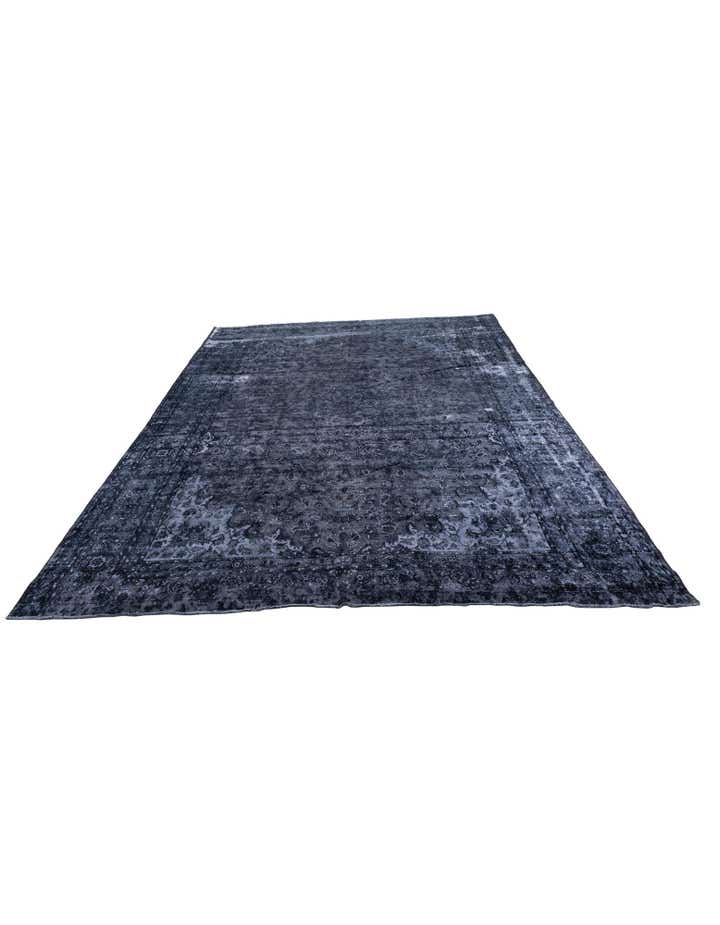 10' x 12' 9 Hand Knotted Ultra Vintage Persian Wool Rug