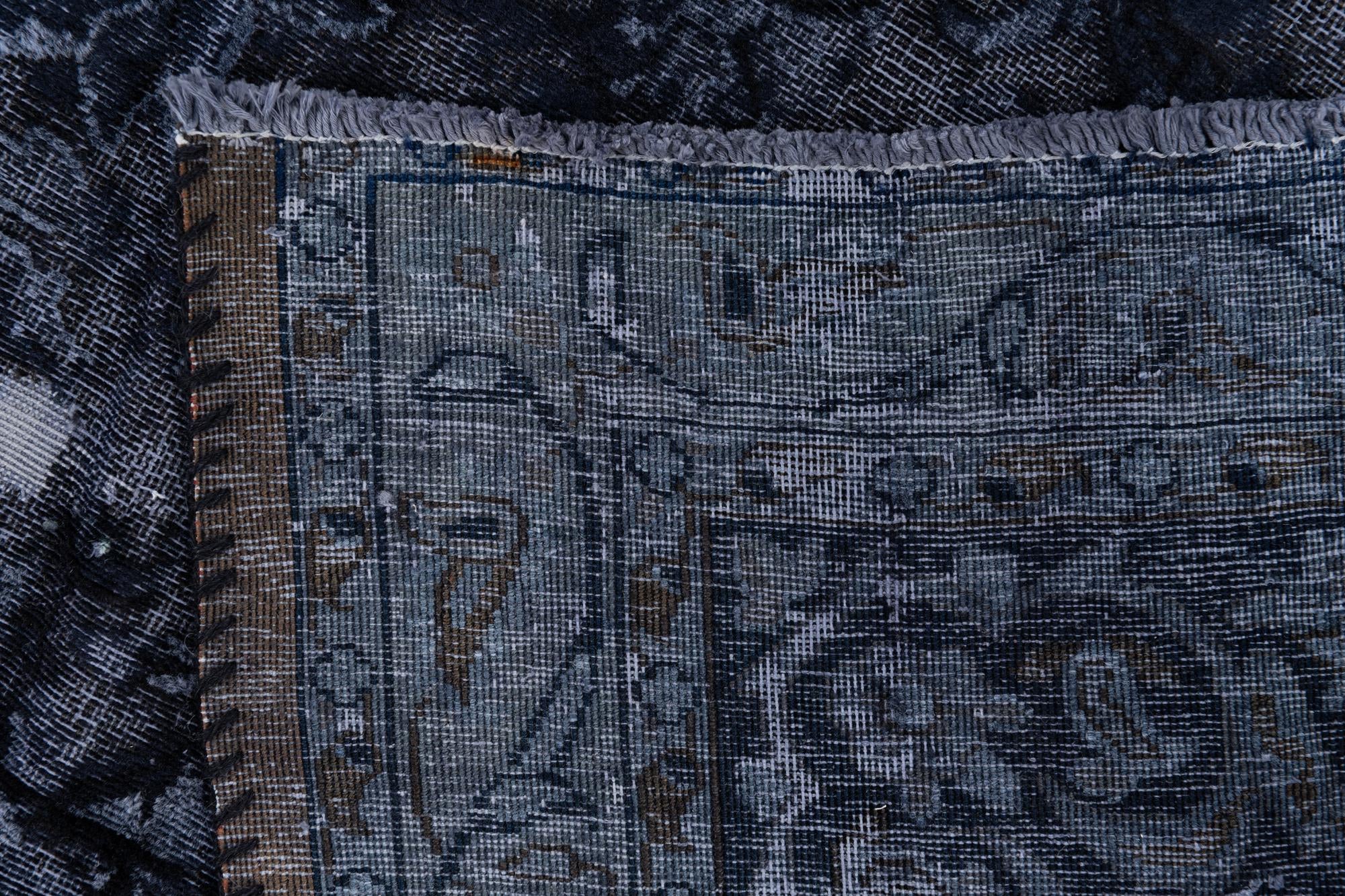 10' x 12' 9 Hand Knotted Ultra Vintage Persian Wool Rug