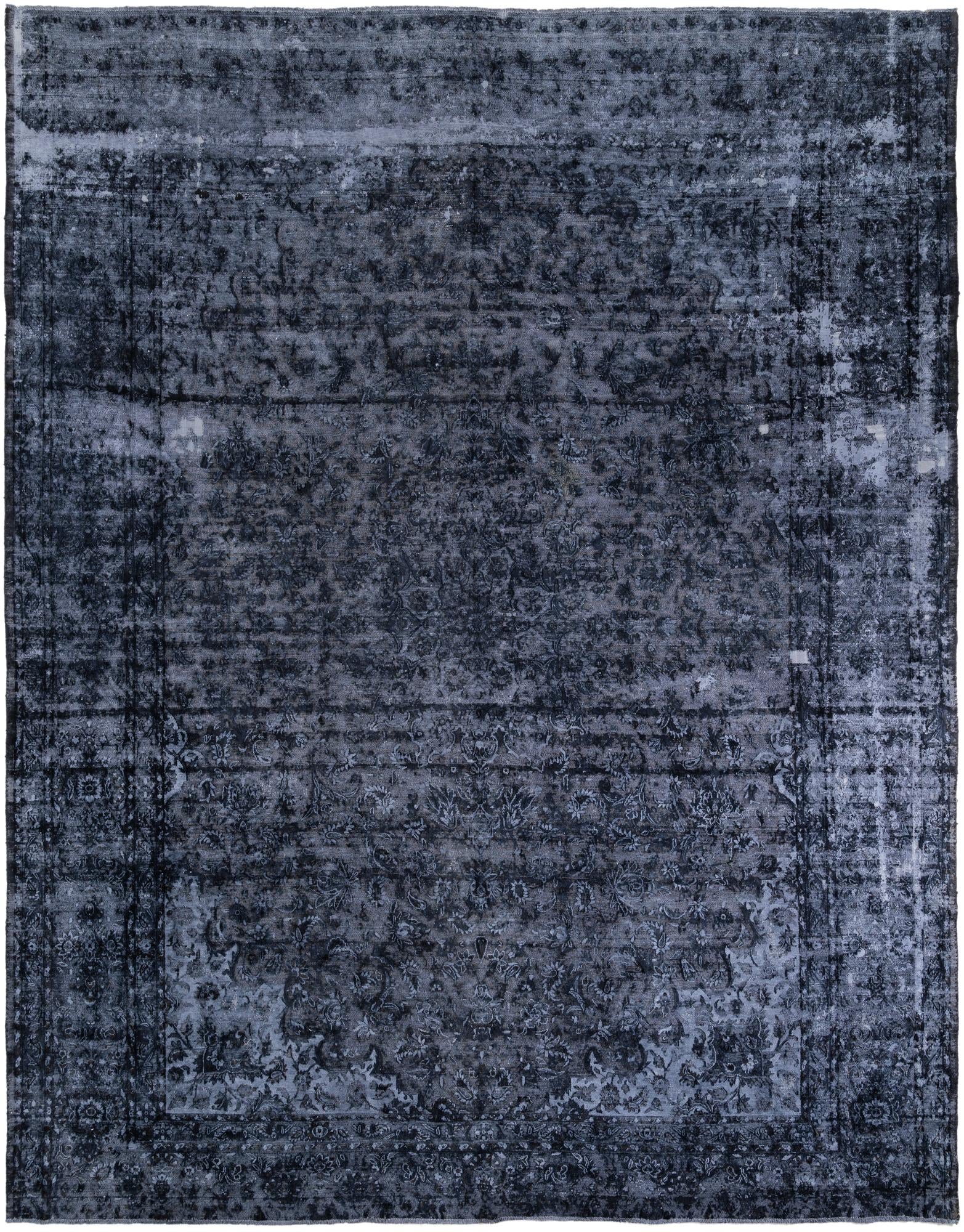 10' x 12' 9 Hand Knotted Ultra Vintage Persian Wool Rug