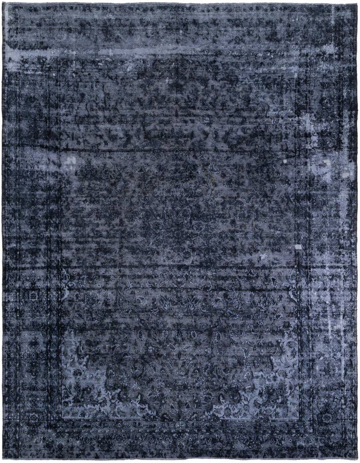 Detail image of 10' x 12' 9 Hand Knotted Ultra Vintage Persian Wool Rug