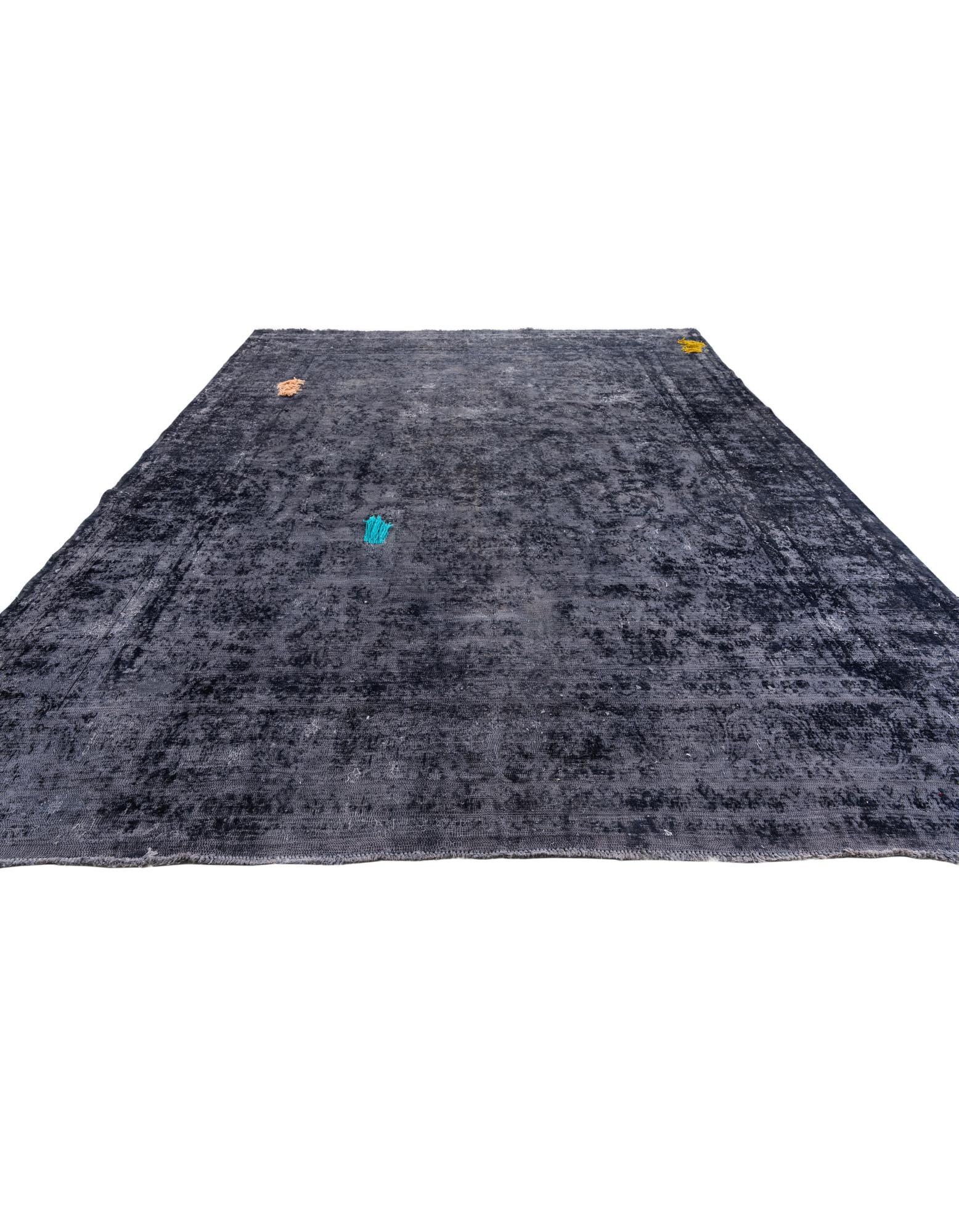 9' 9 x 12' 9 Hand Knotted Ultra Vintage Persian Wool Rug