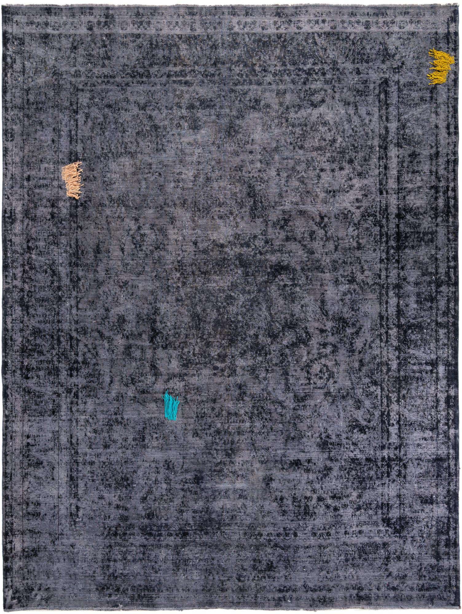 9' 9 x 12' 9 Hand Knotted Ultra Vintage Persian Wool Rug