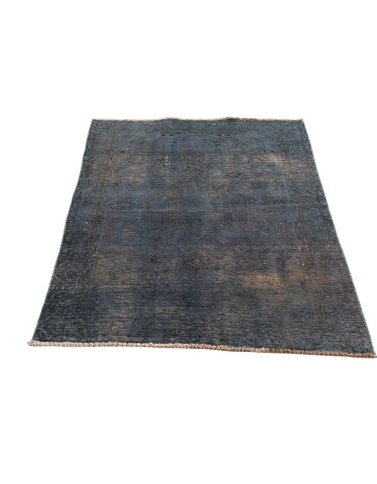 Detail image of 3' 1 x 4' 5  Hand Knotted Ultra Vintage Persian Wool Rug