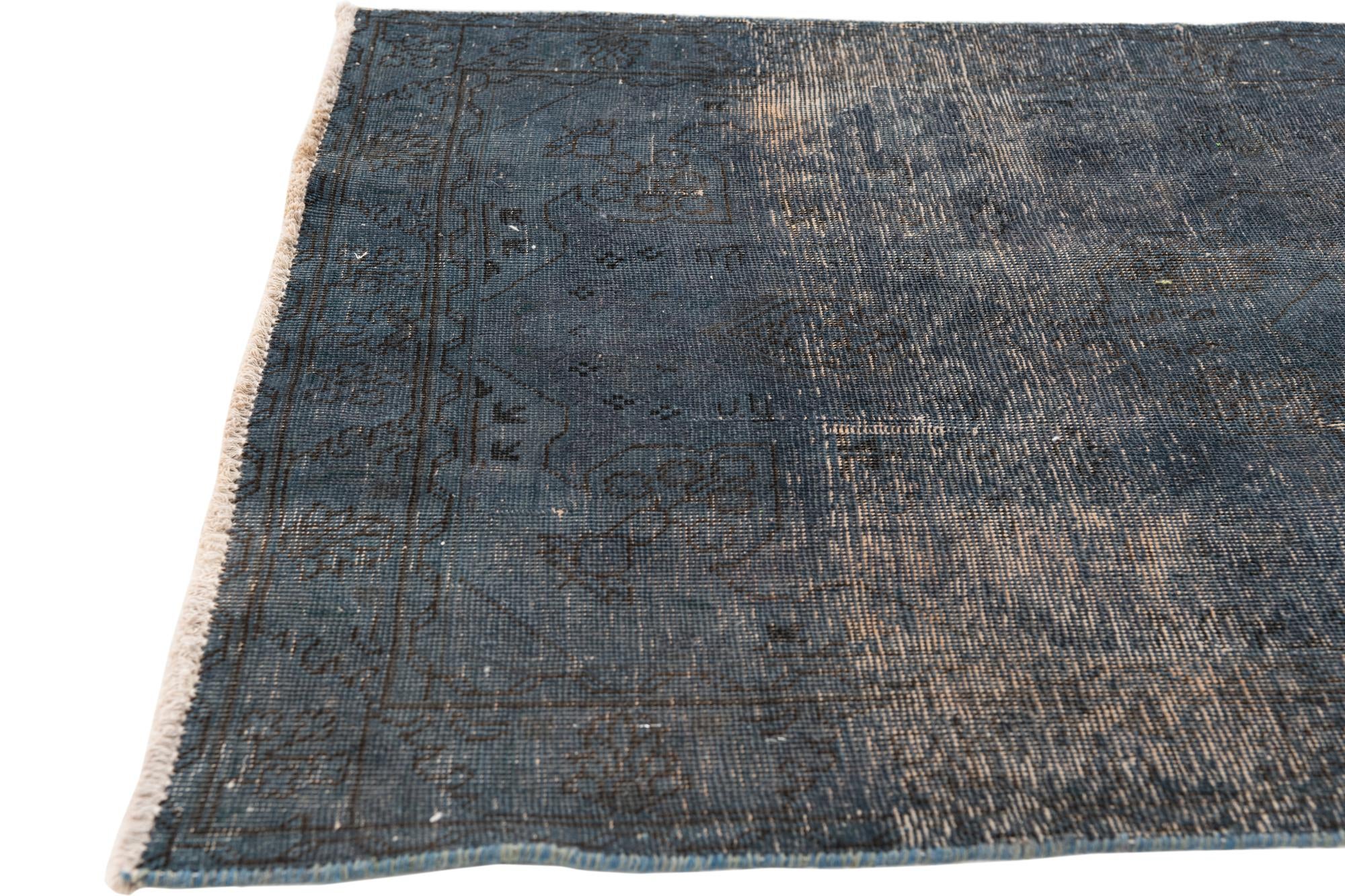 3' 1 x 4' 5 Hand Knotted Ultra Vintage Persian Wool Rug