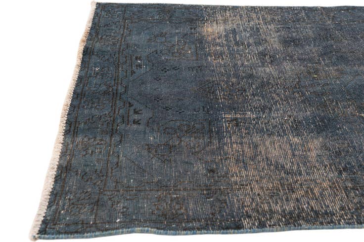 Detail image of 3' 1 x 4' 5 Hand Knotted Ultra Vintage Persian Wool Rug