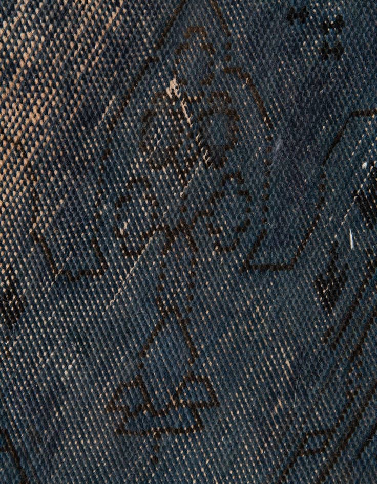 Detail image of 3' 1 x 4' 5  Hand Knotted Ultra Vintage Persian Wool Rug