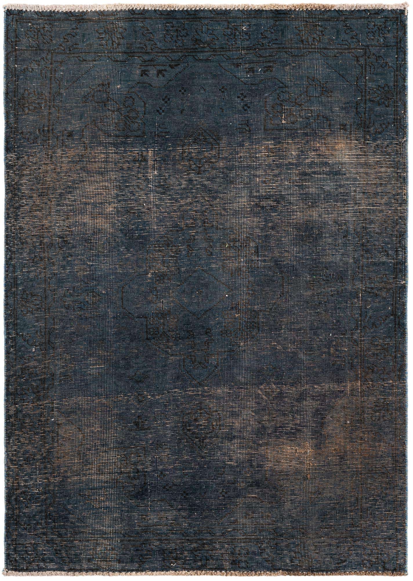3' 1 x 4' 5 Hand Knotted Ultra Vintage Persian Wool Rug