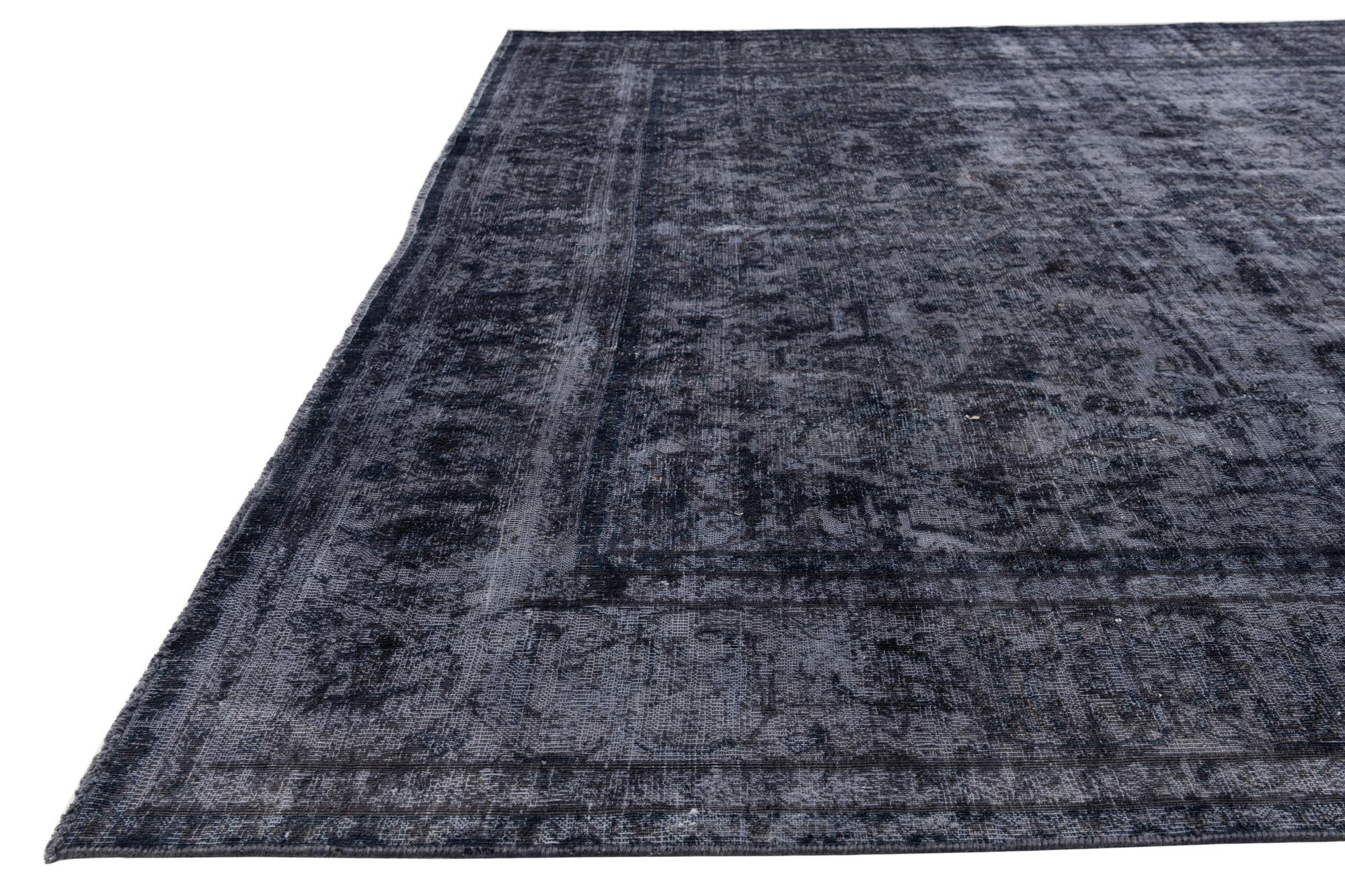 9' 6 x 12' 4 Hand Knotted Ultra Vintage Persian Wool Rug