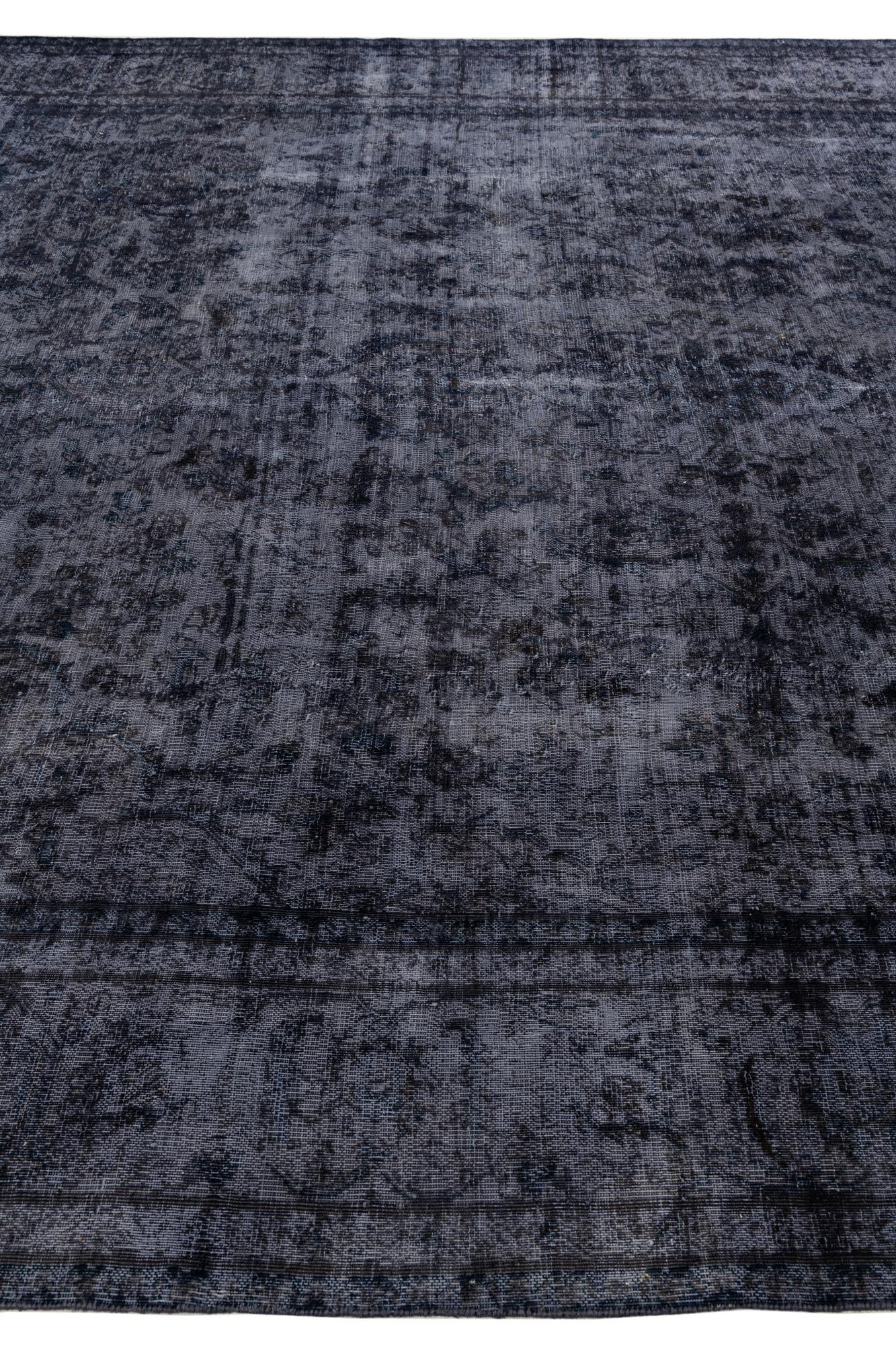 9' 6 x 12' 4 Hand Knotted Ultra Vintage Persian Wool Rug