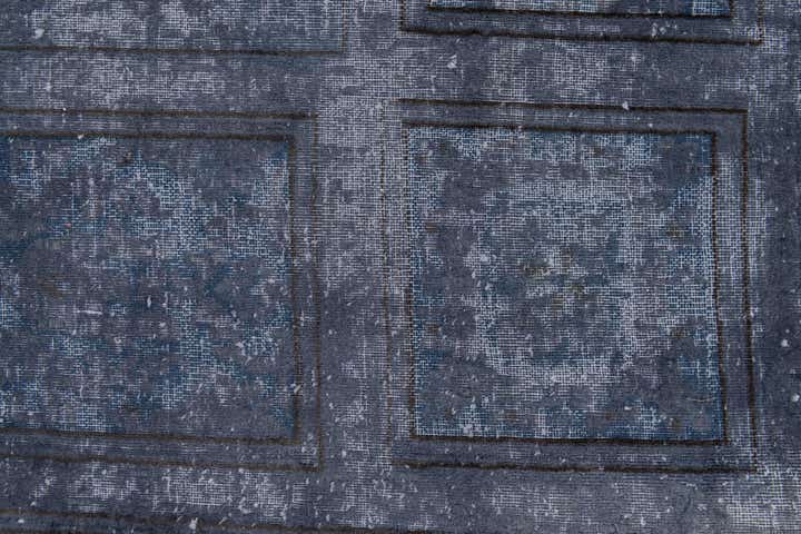 7' 3 x 9' 10 Hand Knotted Ultra Vintage Persian Wool Rug