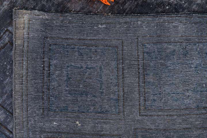 7' 3 x 9' 10 Hand Knotted Ultra Vintage Persian Wool Rug