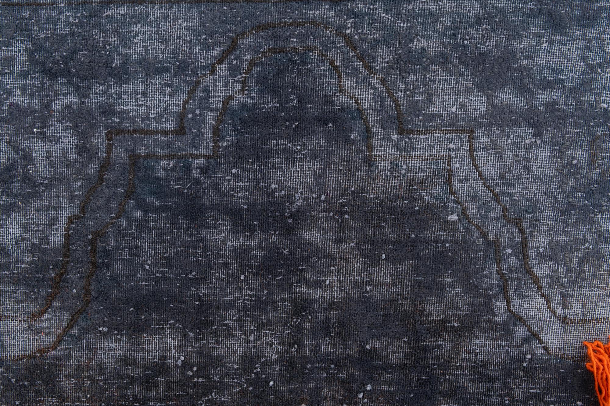 7' 3 x 9' 10 Hand Knotted Ultra Vintage Persian Wool Rug