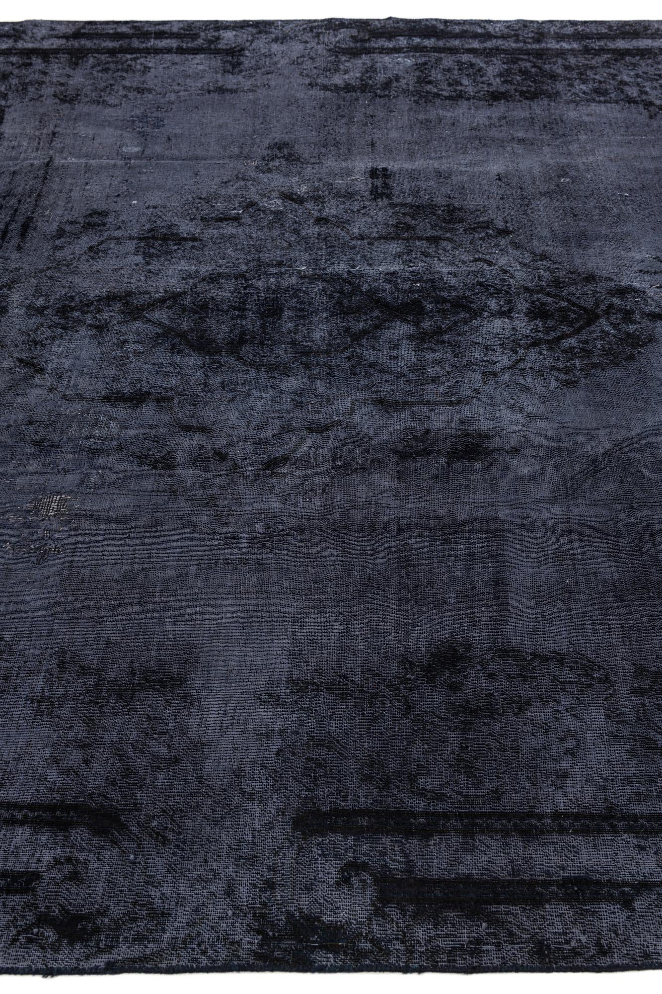 7' x 10' 7 Hand Knotted Ultra Vintage Persian Wool Rug