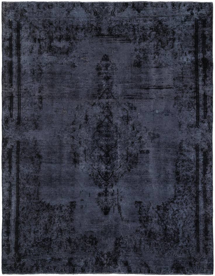 Detail image of 7' x 10' 7 Hand Knotted Ultra Vintage Persian Wool Rug