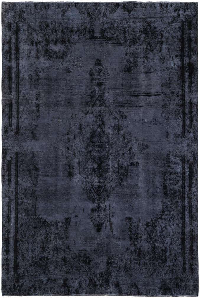 7' x 10' 7 Hand Knotted Ultra Vintage Persian Wool Rug