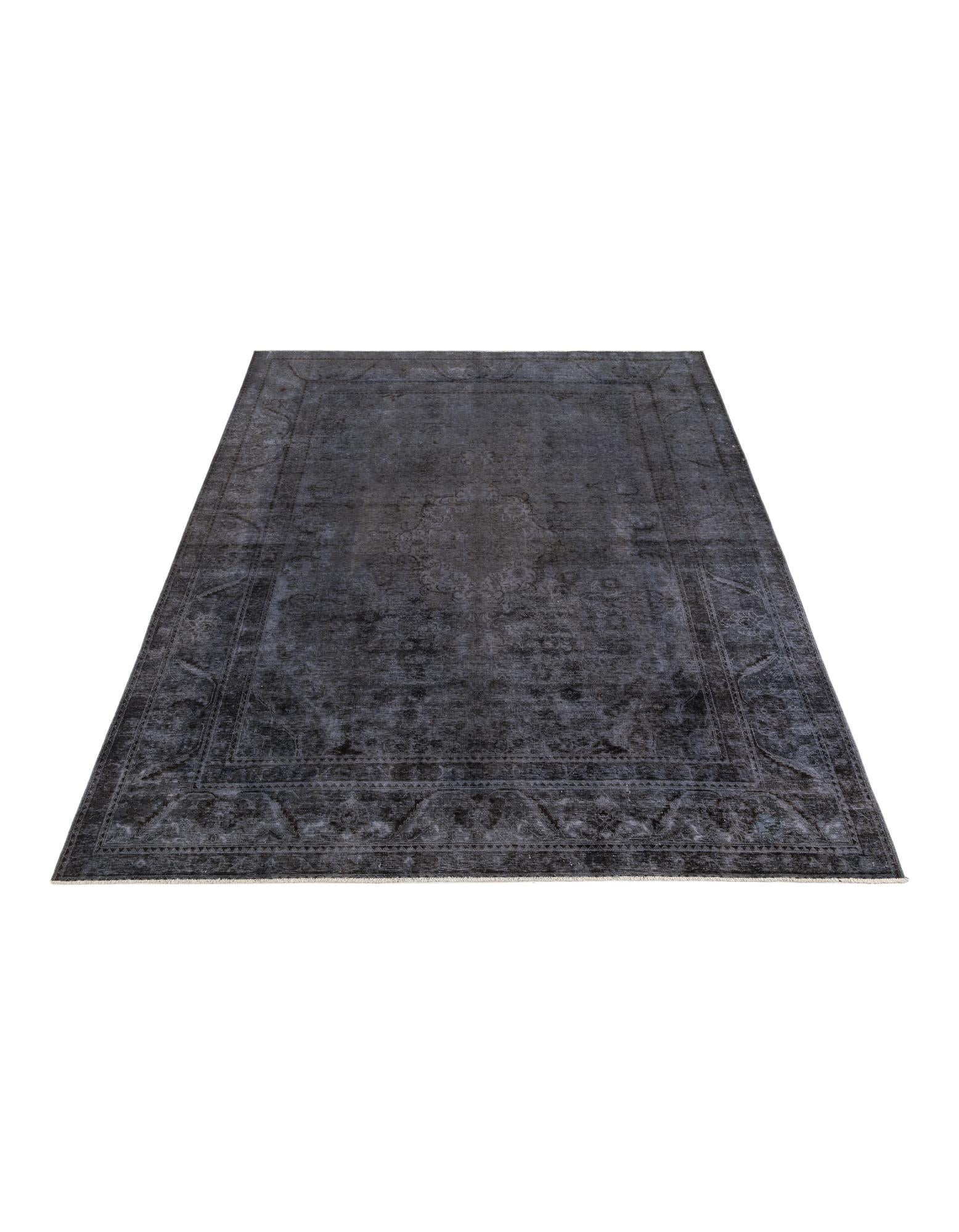 9' 6 x 12' 4 Hand Knotted Ultra Vintage Persian Wool Rug