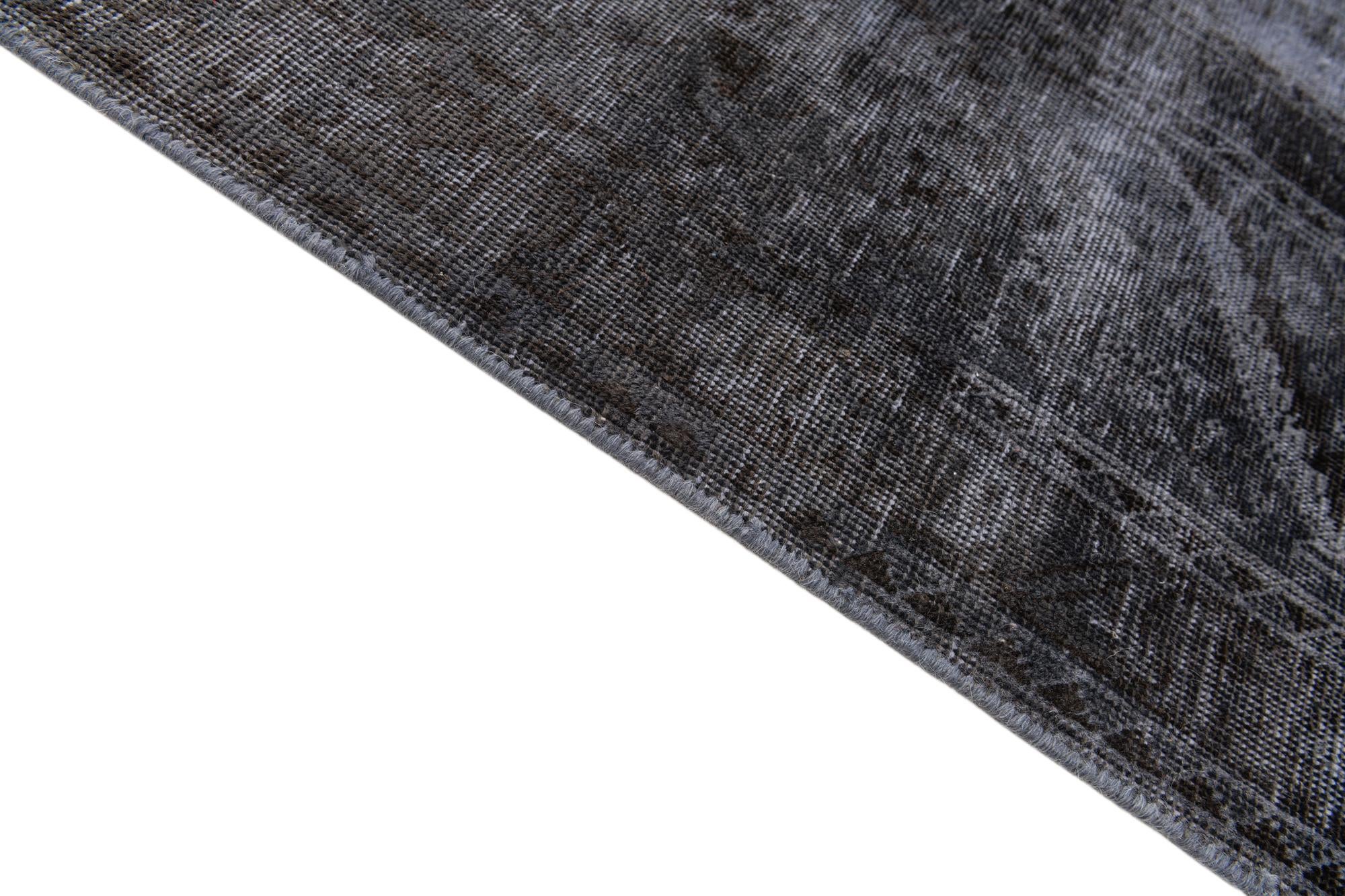 9' 6 x 12' 4 Hand Knotted Ultra Vintage Persian Wool Rug