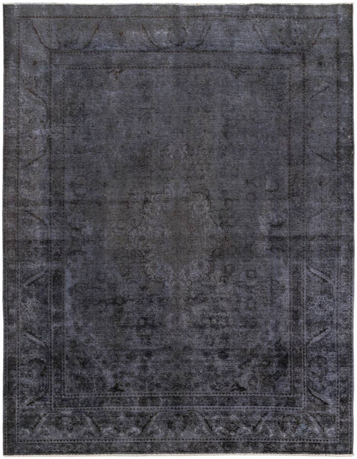 Detail image of 9' 6 x 12' 4 Hand Knotted Ultra Vintage Persian Wool Rug